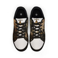 PopiJunior’s (PJ’s) Men’s Leather Low-Top Sneakers