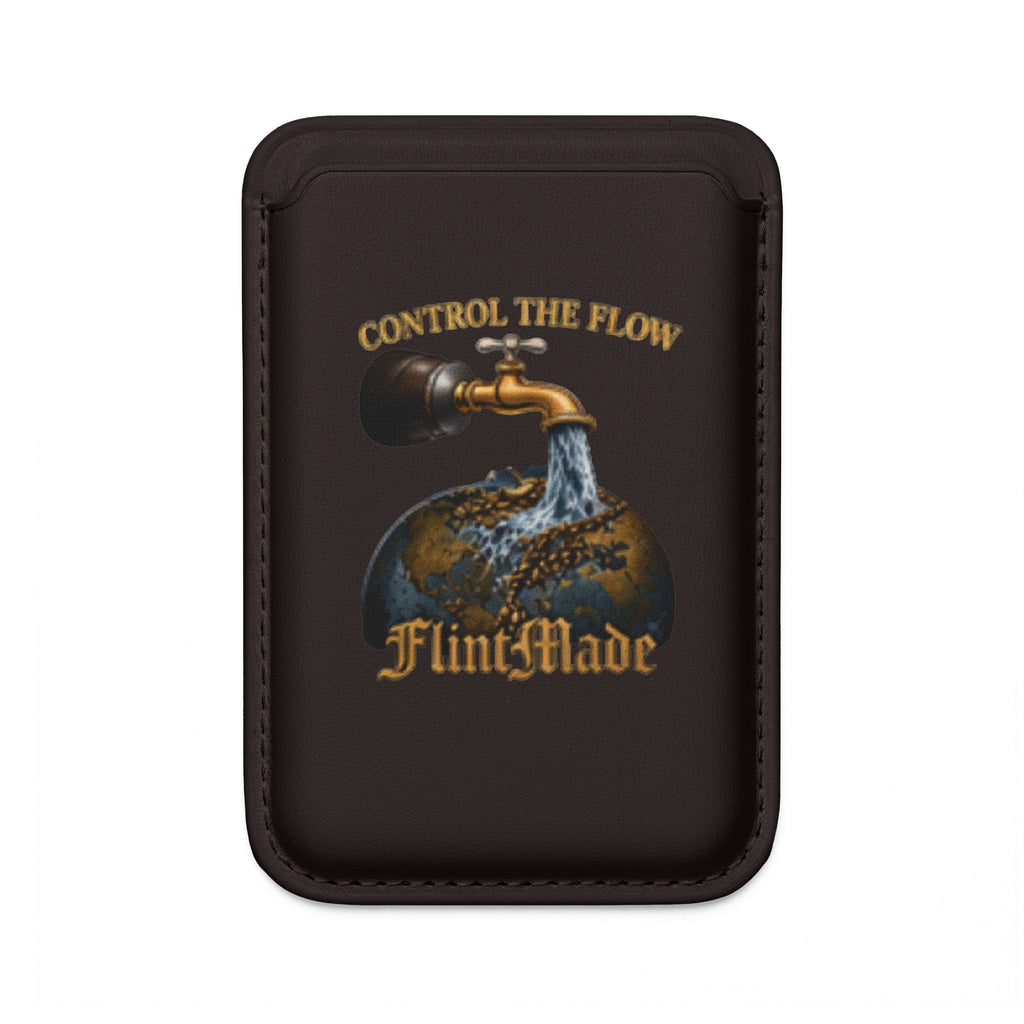 Magsafe Vegan Wallet — "Control the Flow" FlintMade Design