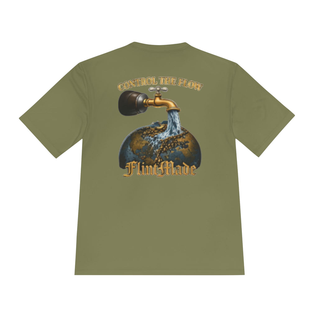 Control The Flow FlintMade Tee — Moisture-Wicking Graphic Shirt