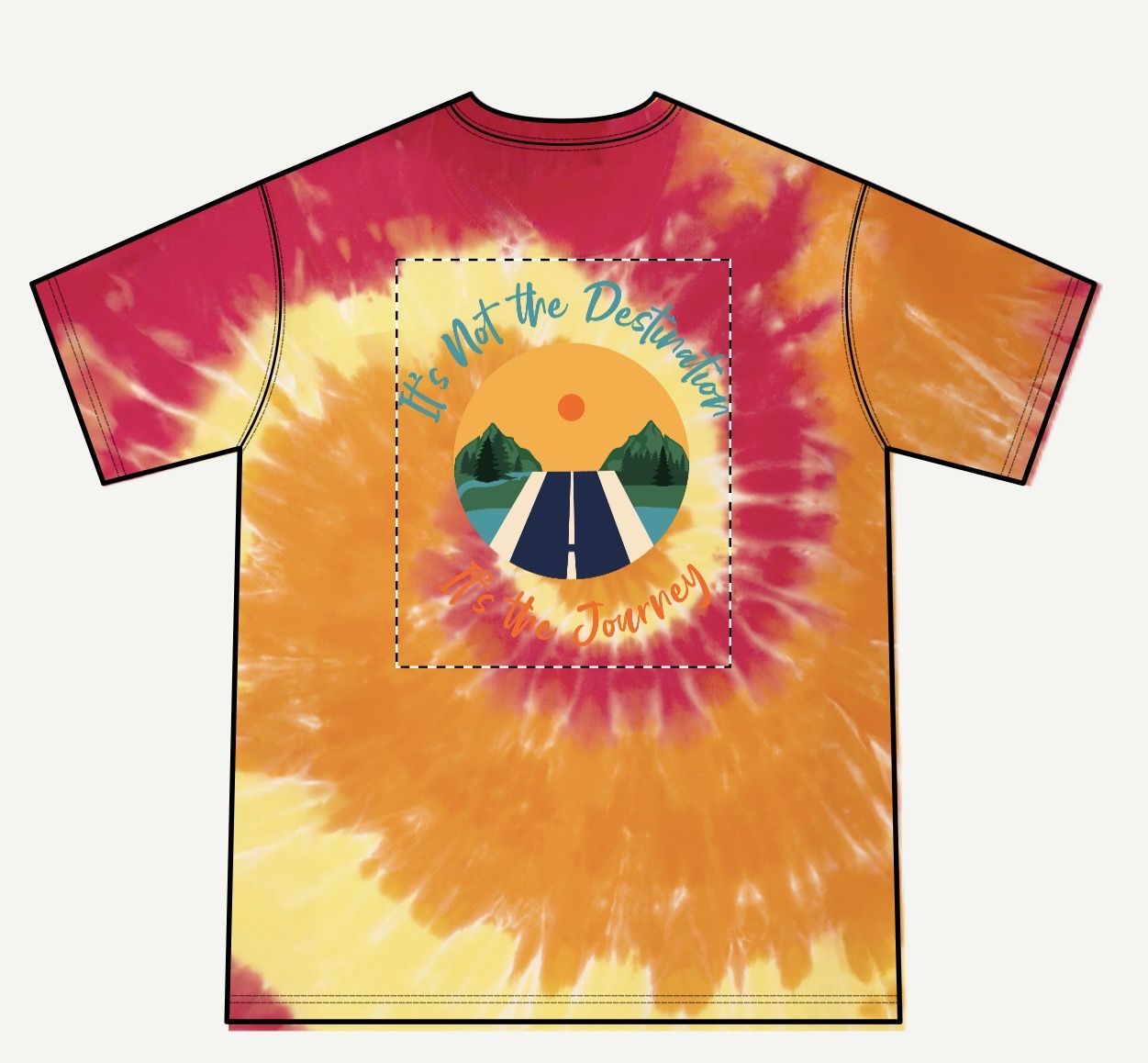 FlintMade Youth graphic Tee— 'It's Not the Destination, It's the Journey' Graphic Tee