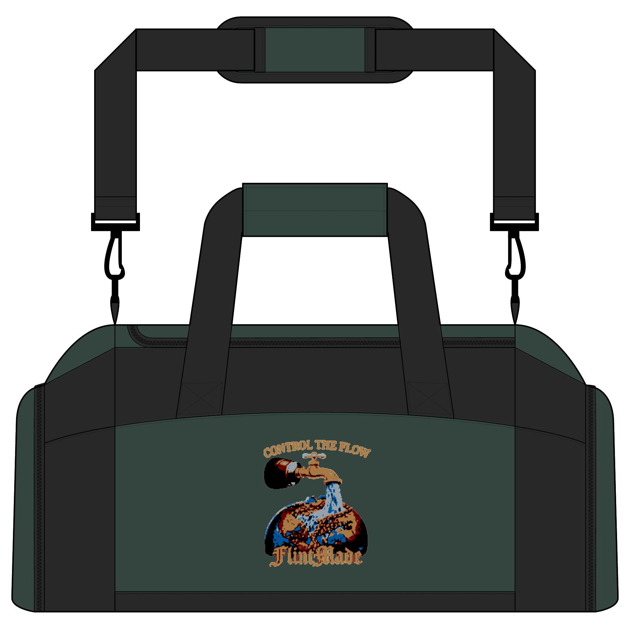 Gym Bag — Vintage Strongman "Control The Rope" Workout Duffle