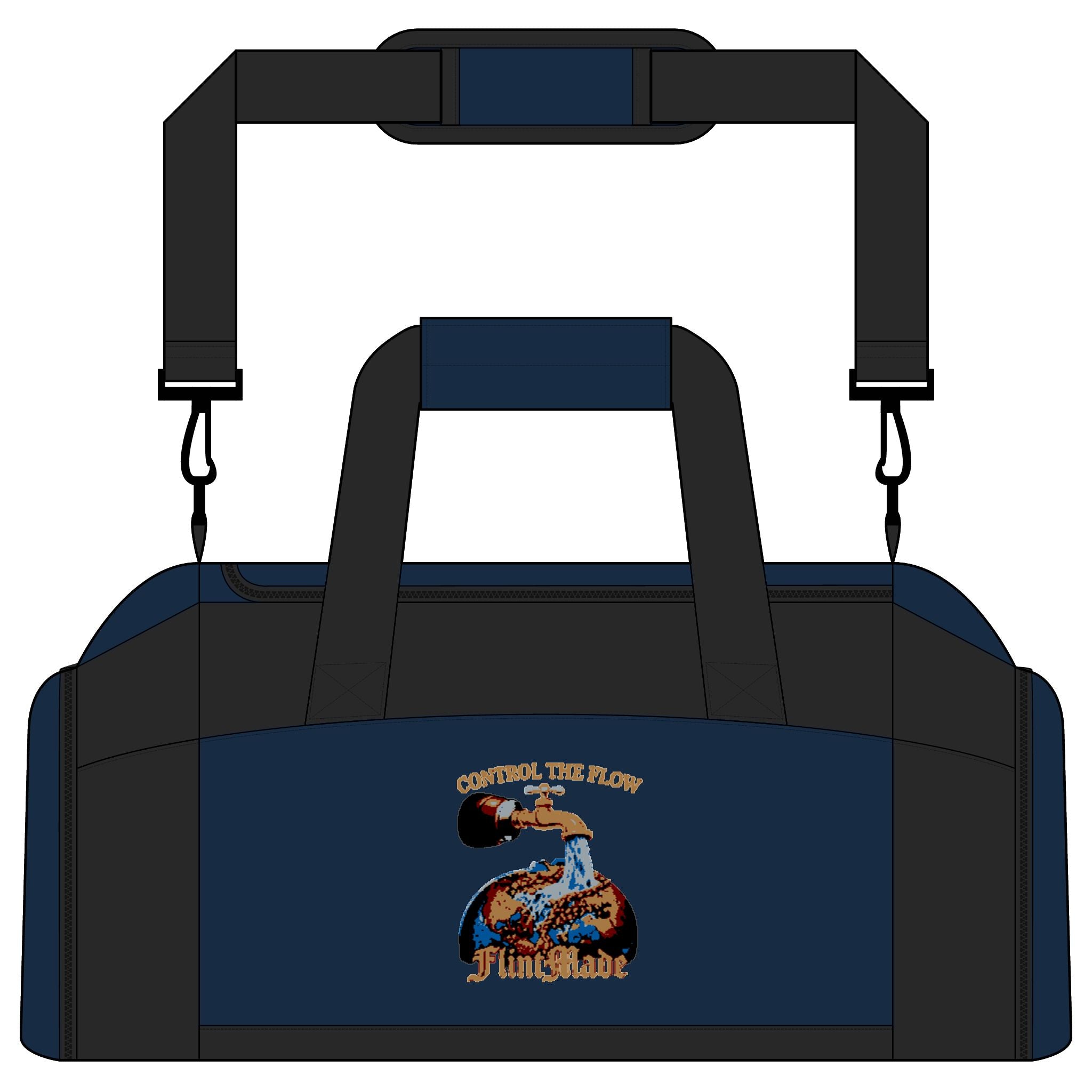 Gym Bag — Vintage Strongman "Control The Rope" Workout Duffle