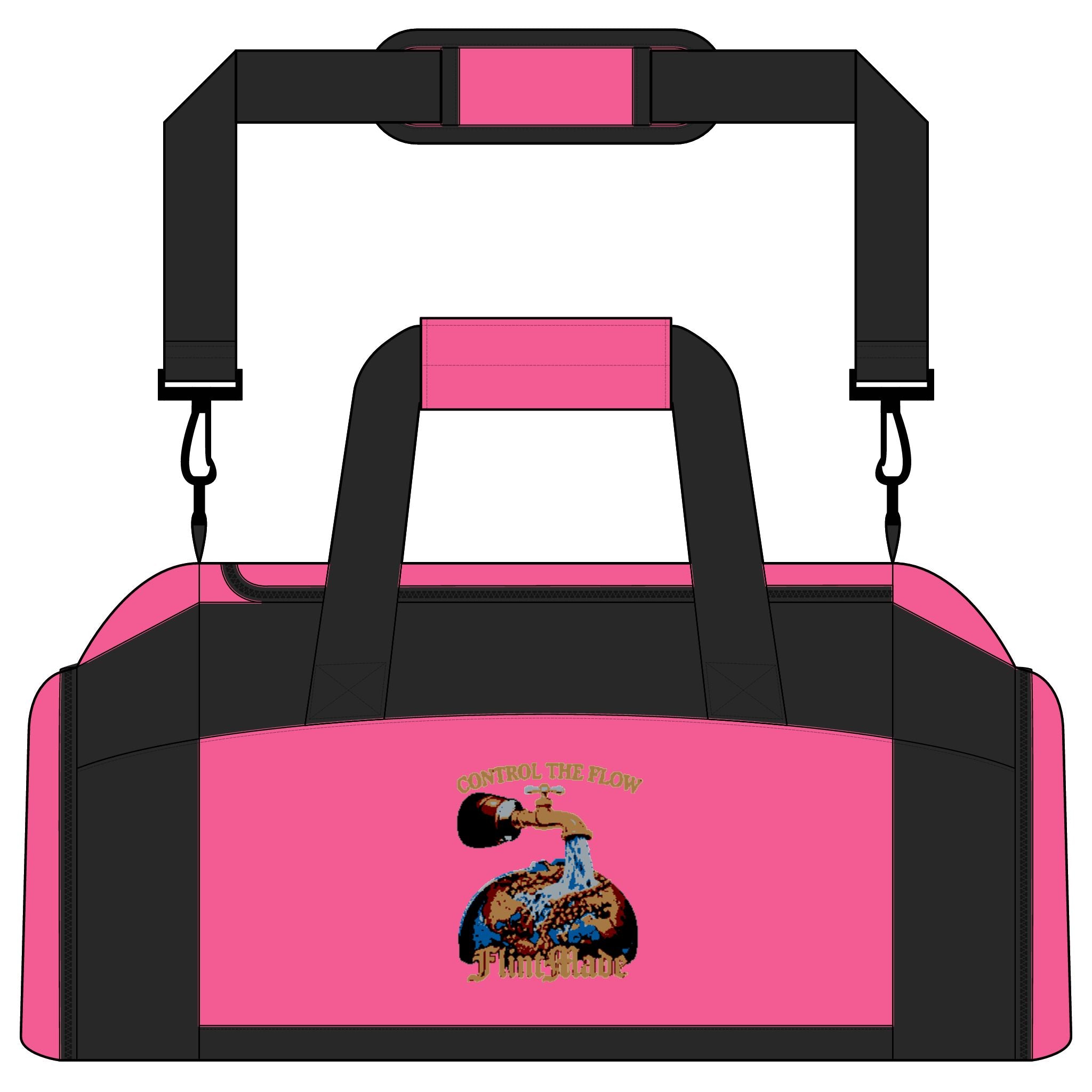 Gym Bag — Vintage Strongman "Control The Rope" Workout Duffle