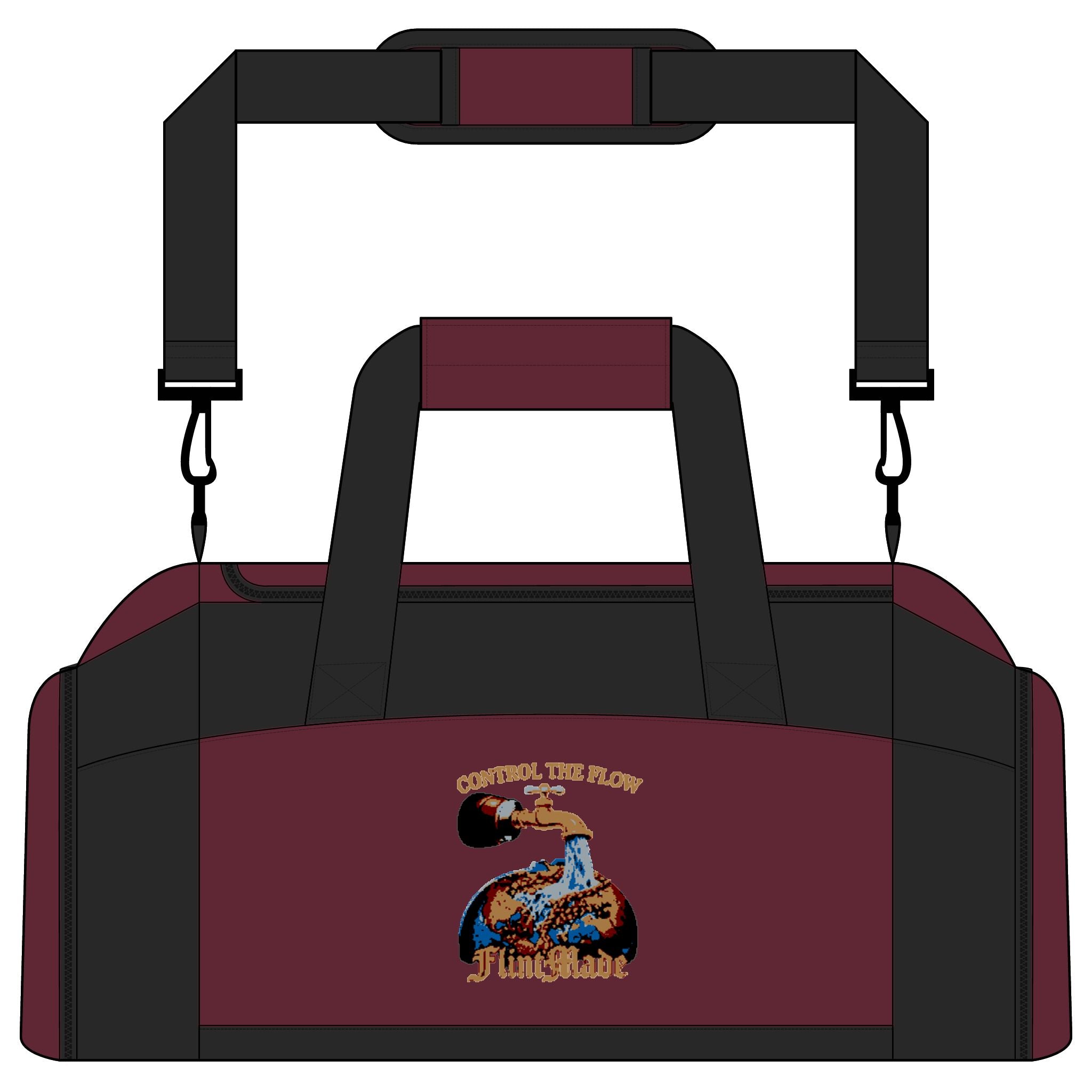 Gym Bag — Vintage Strongman "Control The Rope" Workout Duffle