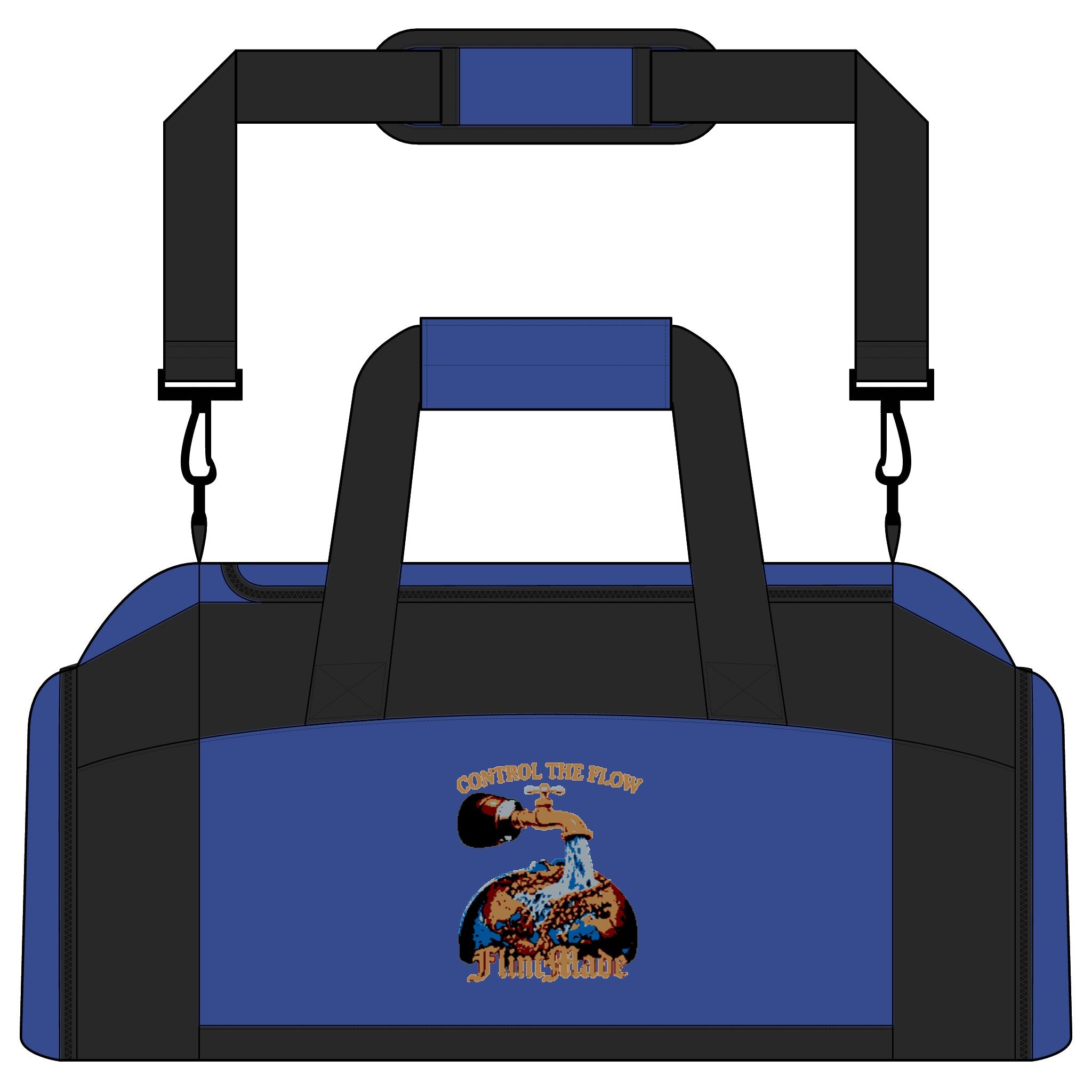 Gym Bag — Vintage Strongman "Control The Rope" Workout Duffle