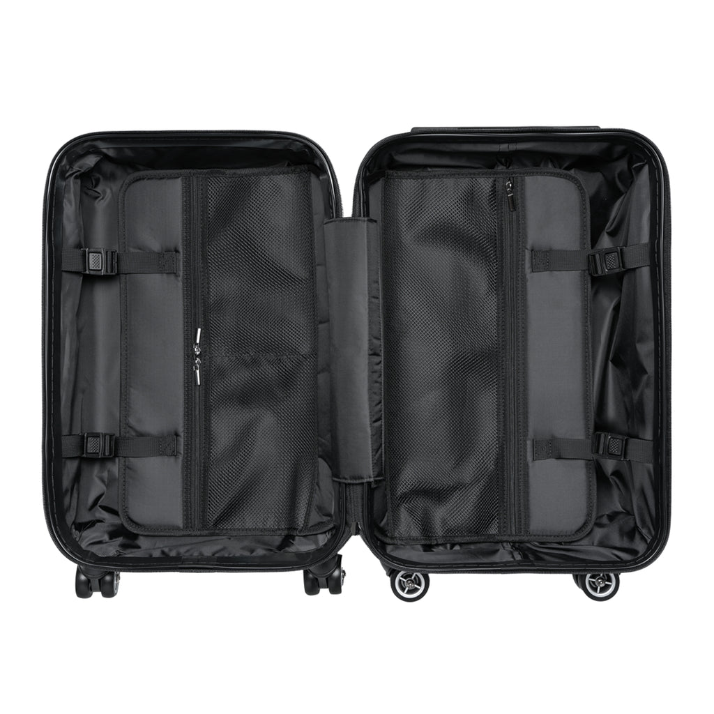Carry-On Suitcase — "Control the Flow"