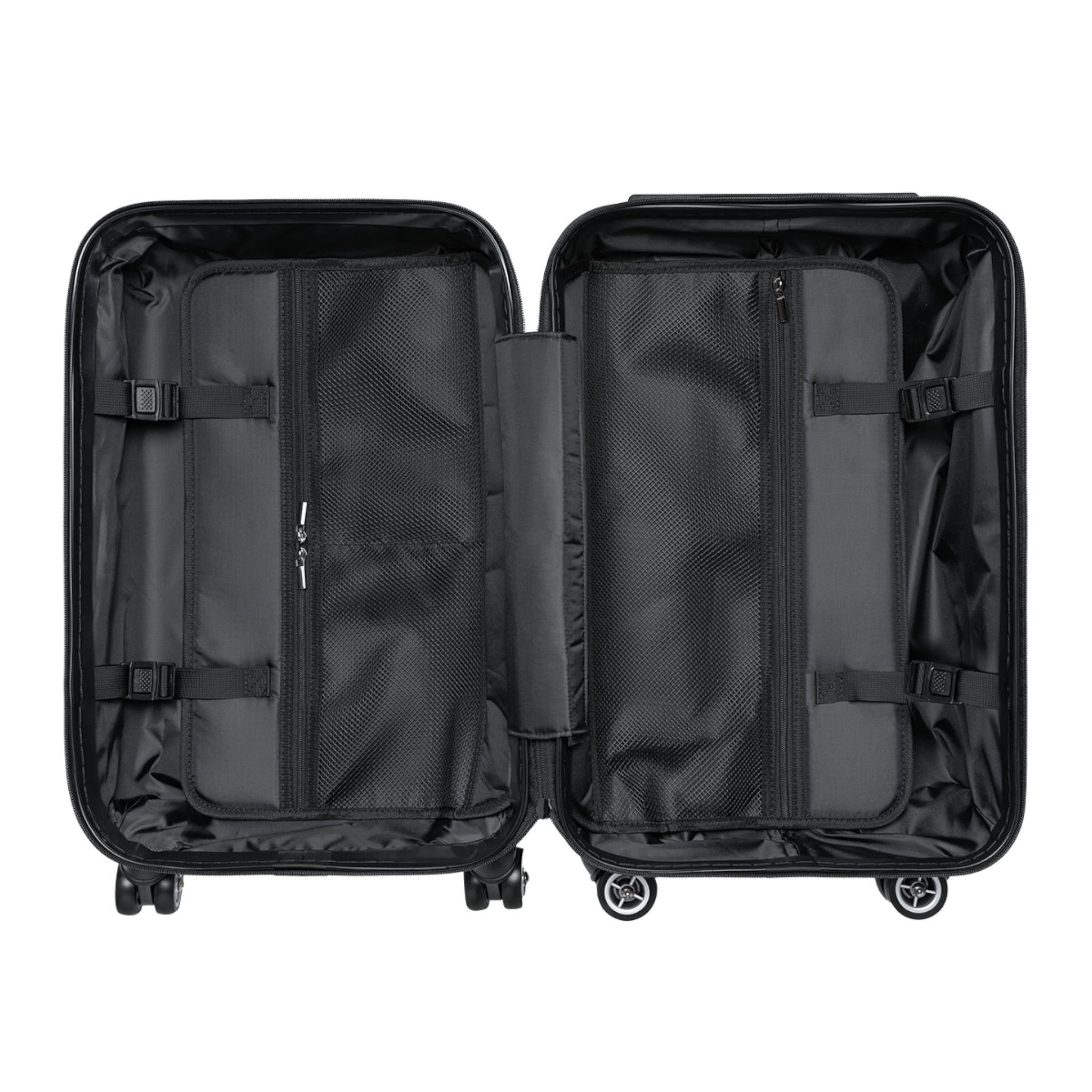 Carry-On Suitcase — "Control the Flow"