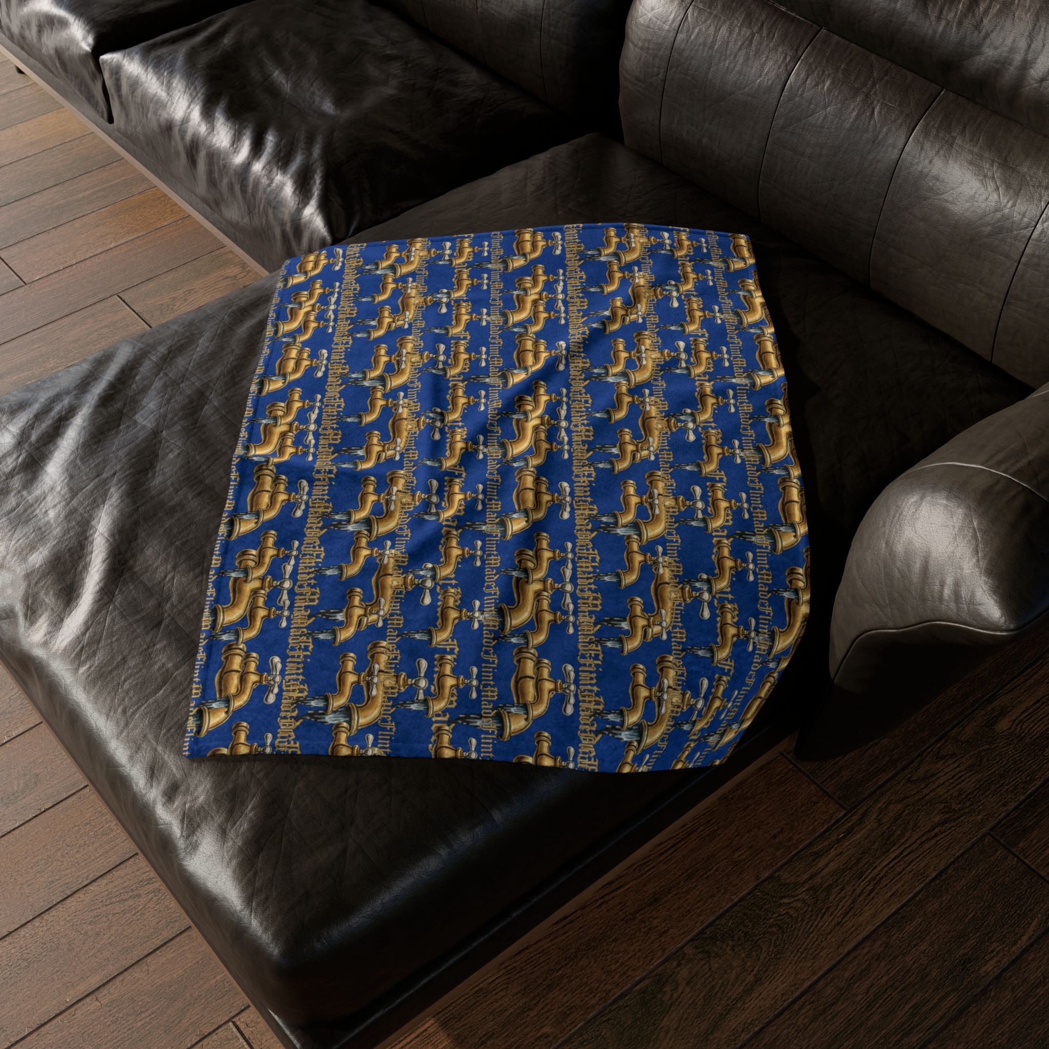 FlintMade Offset Throw (cover/blanket)