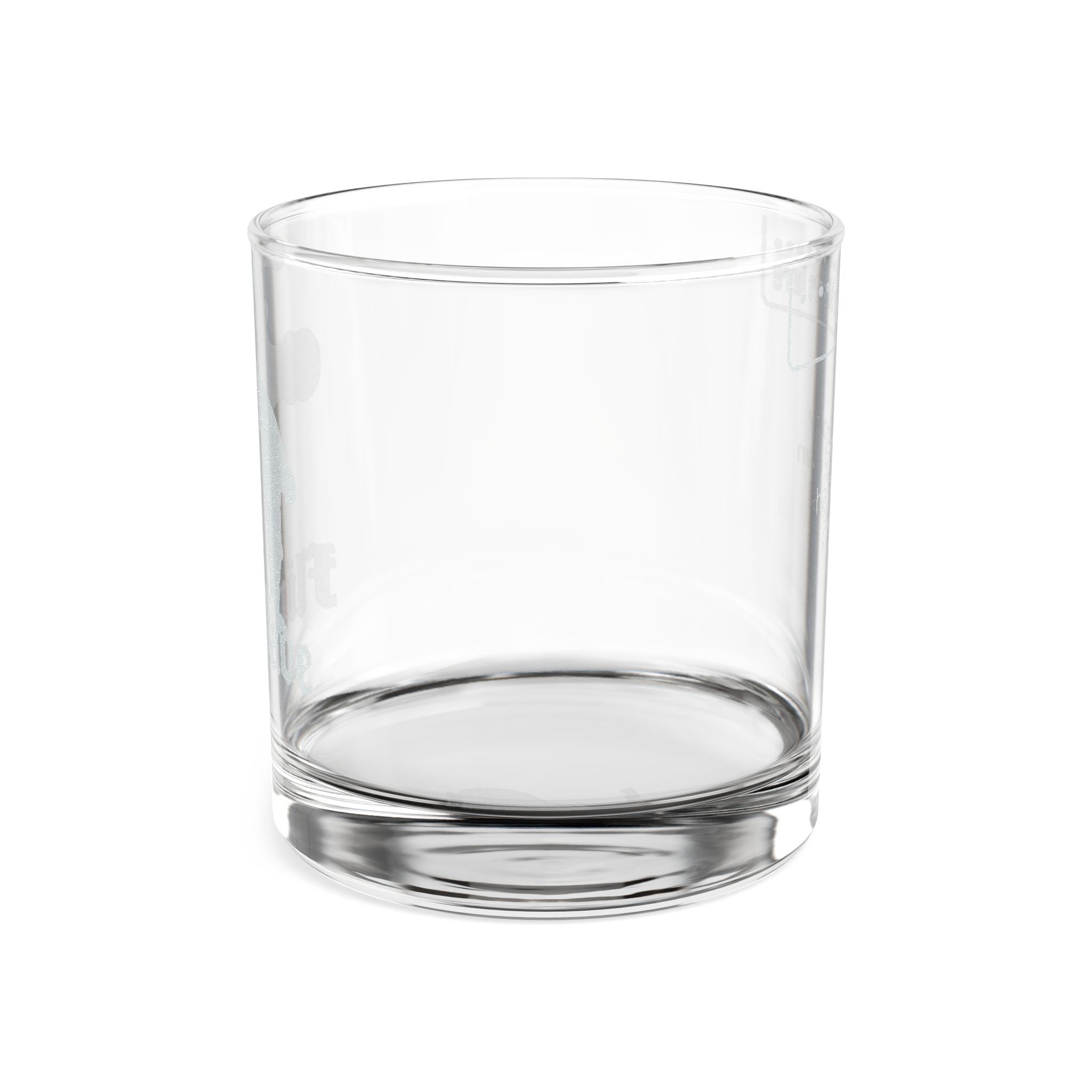 Engraved Whiskey Glass 10.5oz — Funny Tap Design, "Mine Starts Here"
